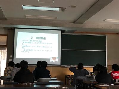 仙台三高における視聴の様子