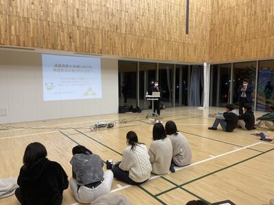 ＜吉田千春さんによる講話・ワークショップ（10/28気仙沼市ひと・まち・しごと交流プラザ）＞