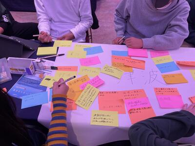 ＜振り返りのワークショップ（10/29南三陸ホテル観洋）＞