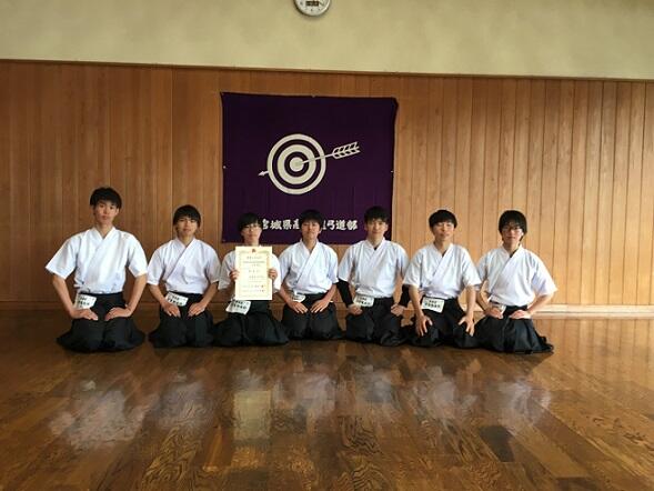 令和元年度　県総体男子団体２位