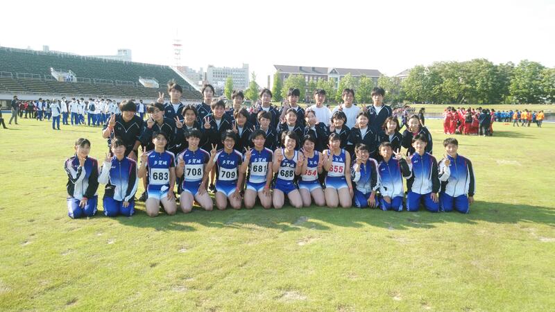 総体終了後　弘進ゴムアスリートパーク仙台にて