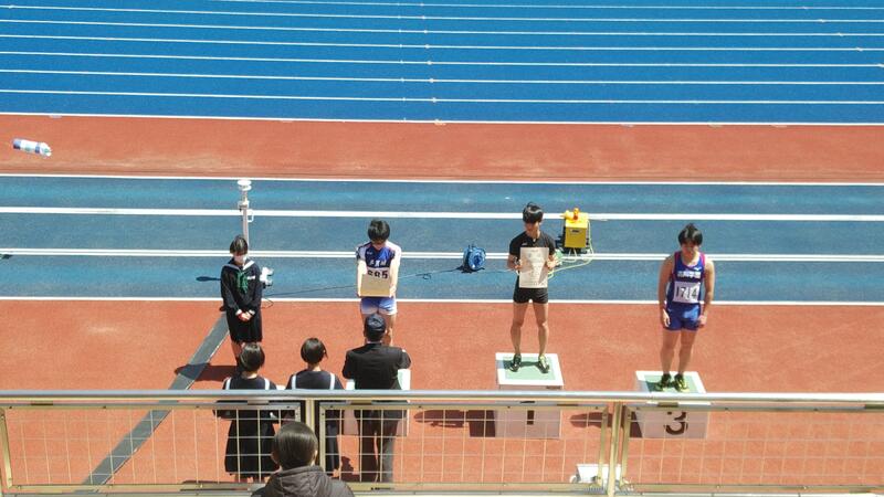 宮城県春季　３００ｍＨ　第２位　若生壱輝