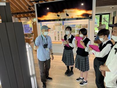 温根内ビジターセンター訪問