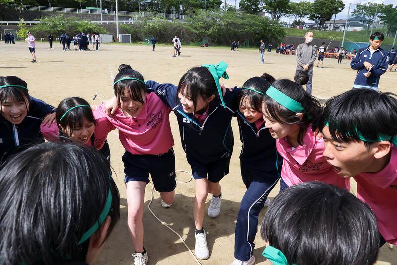 ８の字縄跳び頑張るぞ！