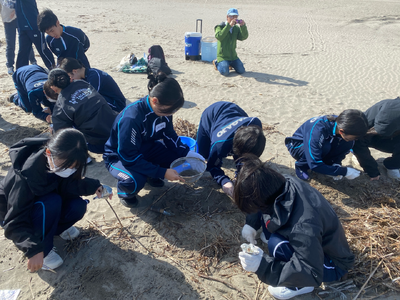 七ヶ浜コース　マイクロプラスティック採取